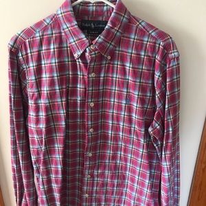 Ralph Lauren Dress Shirt Slim Fit Large